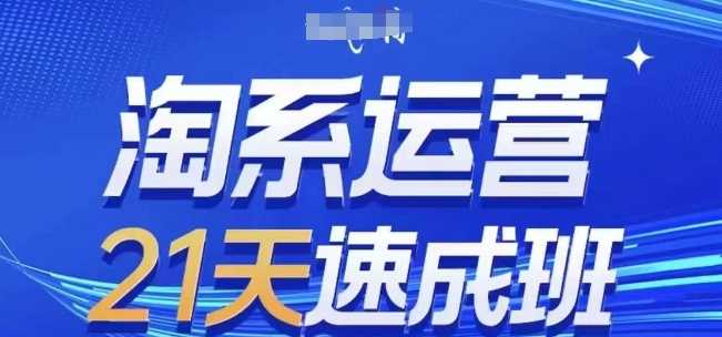 淘系运营21天速成班(更新24年10月)，0基础轻松搞定淘系运营，不做假把式-创客网