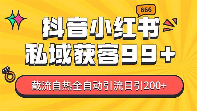 某音，小红书，野路子引流玩法截流自热一体化日引200+精准粉 单日变现3…-创客网