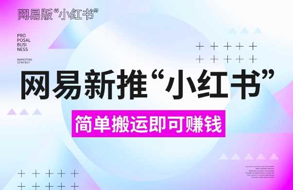 网易官方新推“小红书”，搬运即有收益，新手小白千万别错过(附详细教程)【揭秘】-创客网