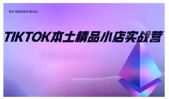 TikTok本土精品小店出海实战营，从入门到高阶，不止0-1!-创客网