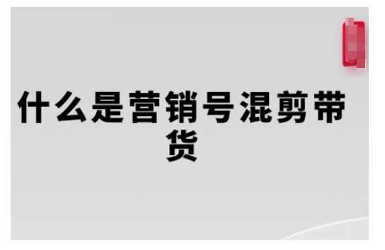 营销号混剪带货，从内容创作到流量变现的全流程，教你用营销号形式做混剪带货-创客网